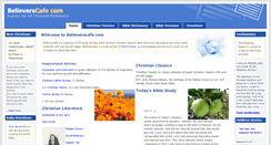 Desktop Screenshot of believerscafe.com